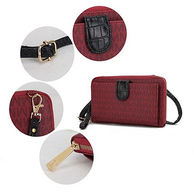 MKF Collection Olga Smartphone and Wallet Convertible Crossbody Bag by Mia K