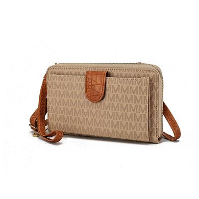 MKF Collection Olga Smartphone and Wallet Convertible Crossbody Bag by Mia K
