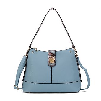 MKF Collection Ezra Snake embossed Shoulder Hobo Bag by Mia K