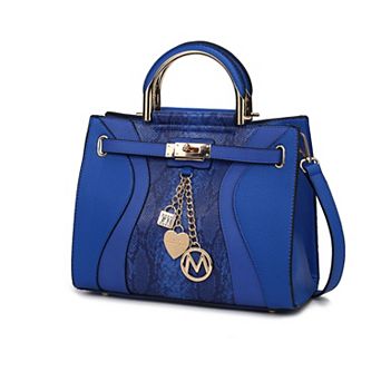 MKF Collection Cassia Snake embossed Women's Satchel Bag by Mia K