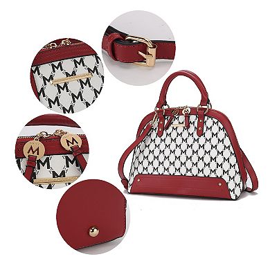 MKF Collection Frida Satchel & matching Wallet by Mia K- 2 PCS Set