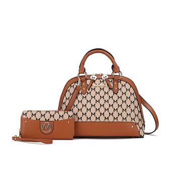 MKF Collection Frida Satchel & matching Wallet by Mia K- 2 pc Set