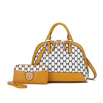 MKF Collection Frida Satchel & matching Wallet by Mia K- 2 pc Set