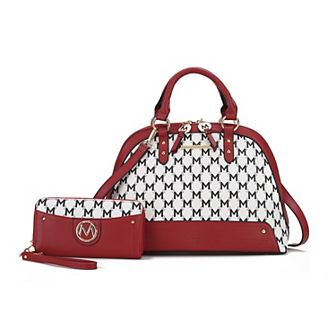 MKF Collection Frida Satchel & matching Wallet by Mia K- 2 pc Set