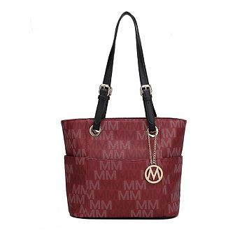 MKF Collection Cavalli M Signature Tote Handbag by Mia K