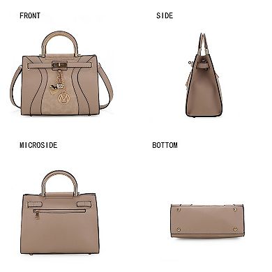 MKF Collection Cassia Medium Satchel Bag by Mia K