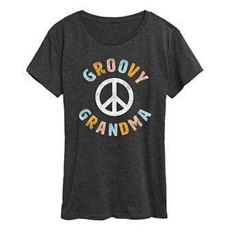 Women's Groovy Grandma Graphic Tee
