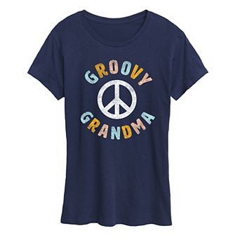 Women's Groovy Grandma Graphic Tee