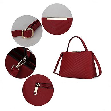 MKF Collection Dakota Satchel Women's Handbag by Mia k