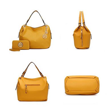 MKF Collection Fabienne Women's Hobo Shoulder and Wallet by Mia K