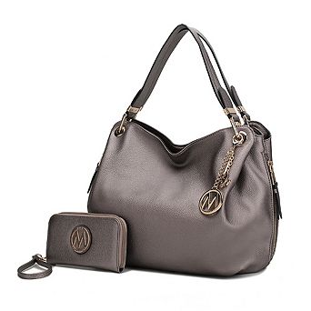 MKF Collection Fabienne Women's Hobo Shoulder and Wallet by Mia K