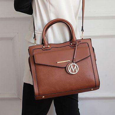 MKF Collection Alyssa Multi Compartment Satchel by Mia k