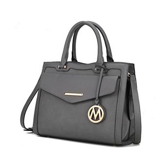MKF Collection Alyssa Multi Compartment Satchel by Mia k
