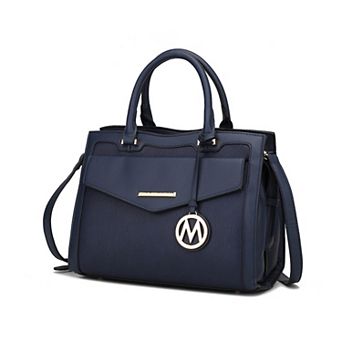 MKF Collection Alyssa Multi Compartment Satchel by Mia k