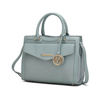 MKF Collection Alyssa Multi Compartment Satchel by Mia k