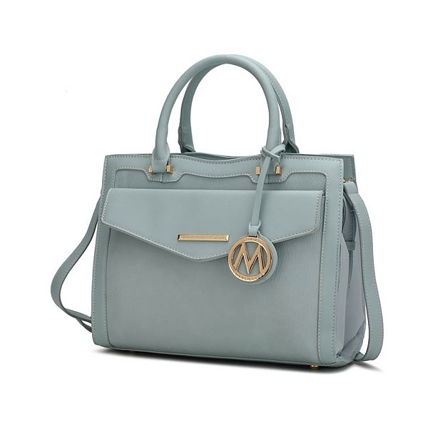 MKF Collection Alyssa Multi Compartment Satchel by Mia k