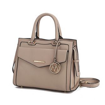 MKF Collection Alyssa Multi Compartment Satchel by Mia k
