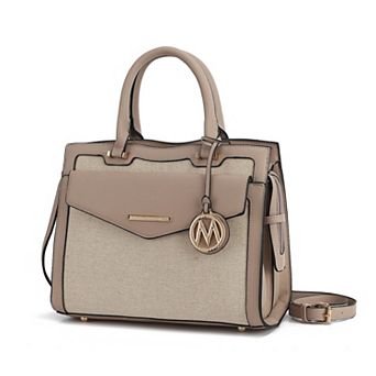 MKF Collection Alyssa Multi Compartment Satchel by Mia k