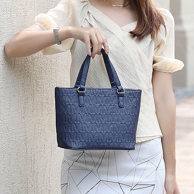 MKF Collection Edelyn Tote Handbag 4 Pcs Set by Mia K