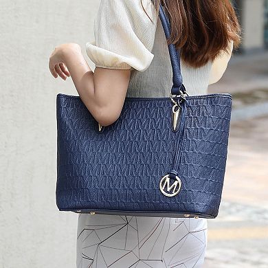 MKF Collection Edelyn Tote Handbag 4 Pcs Set by Mia K