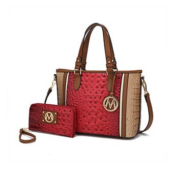 MKF Collection Lizza Croco Embossed Women's Tote by Mia K