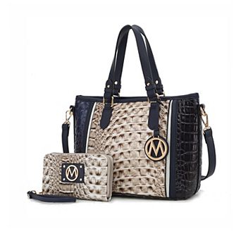 MKF Collection Lizza Croco Embossed Women's Tote by Mia K