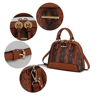 MKF Collection Frida Women's Satchel and Wallet by Mia k 2 Pcs