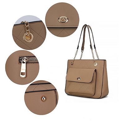 MKF Collection Jenna Women's Shoulder Bag and Wallet by Mia k - 2 pieces