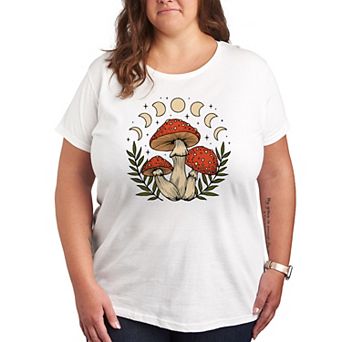 Plus Fall Mushrooms Graphic Tee
