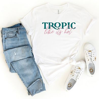 Simply Sage Market Tropic Like Its Hot Short Sleeve Tee