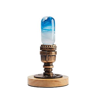 Indoor EP LIGHT Retro Blue LED Table Lamp