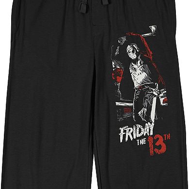 Men's Friday the 13th Jason's Axe Pajama Pants