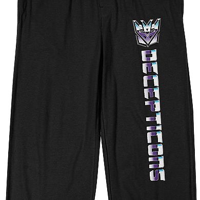 Men's Transformers Decepticon Pajama Pants