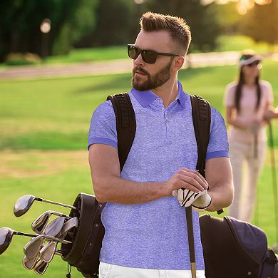 Men's Designer Short Sleeve Golf Polo Shirt - Classic-Fit