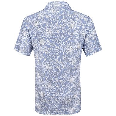 Men's Casual Button-down Hawaiian Short Sleeve Shirt