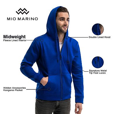 Mio Marino Premium Zip-Up Hoodie for Men