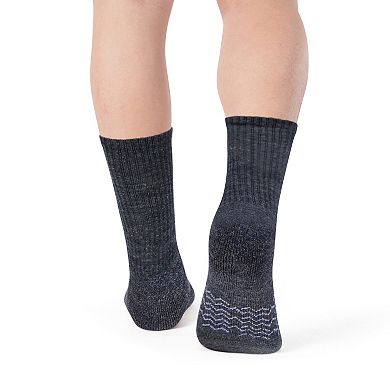 Men's Moisture Control Athletic Crew Socks12 Pack - Mio Marino - Size: 9-11