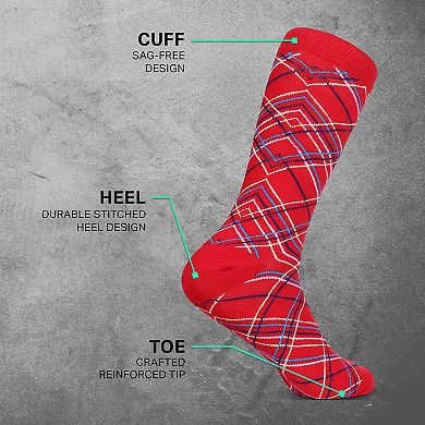 Men's Groovy Designer Dress Socks 5 Pack