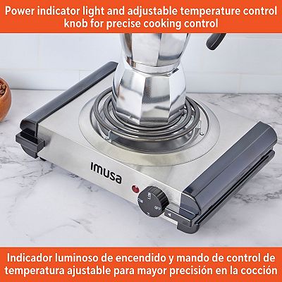 IMUSA Electric Single Burner Stove IMUSA Quemador Electrico individual