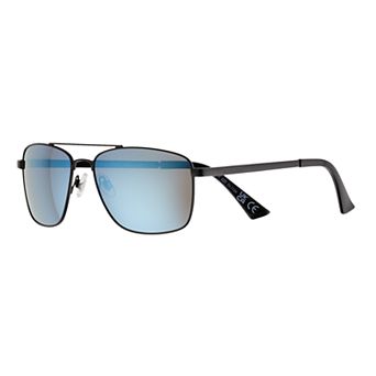 Men's Dockers® Metal Navigator Polarized Lens Aviator Sunglasses