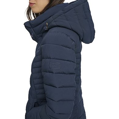 Women's Tommy Hilfiger Zip-Up Lightweight Packable Puffer Jacket