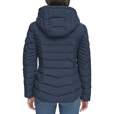 Women's Tommy Hilfiger Zip-Up Lightweight Packable Puffer Jacket