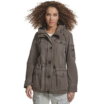 Women's Levi's® Hooded Cotton Anorak Jacket