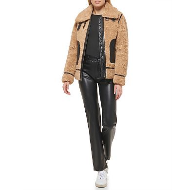 Women's Levi's?? Faux Shearling Moto Jacket