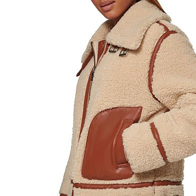 Women's Levi's® Faux Shearling Moto Jacket