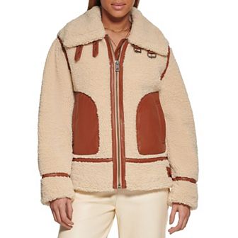 Women's Levi's® Faux Shearling Moto Jacket