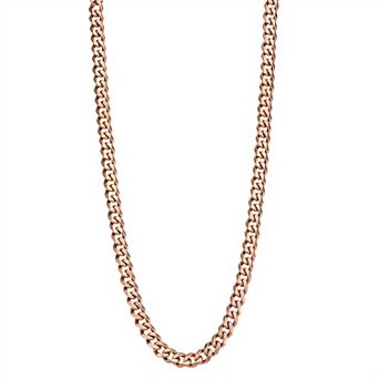 Men's Stainless Steel Cuban Chain Necklace