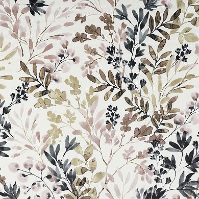 No. 918 Amelie Botanical Print Room Darkening Grommet Curtain Panel