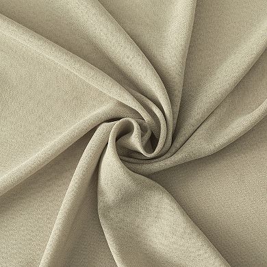 No. 918 Hathaway Semi-Sheer Twist Tab Top 1 Curtain Panel