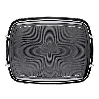 Circulon® Ultra-Lasting Nonstick 13" x 17" Roasting Pan with Easy Serve Rack